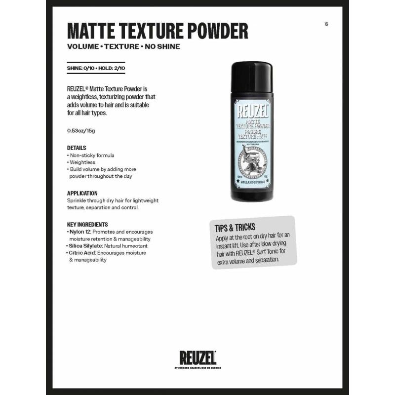 puder REU Matte Texture Powder
