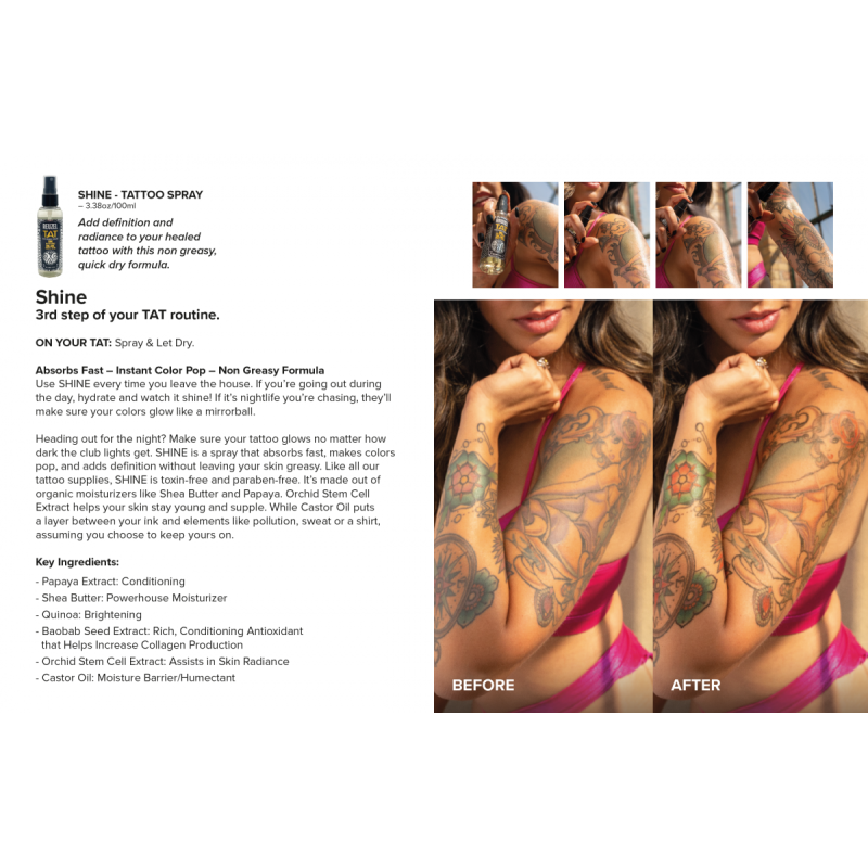 sprej REU TAT Shine - Tatoo Spray*