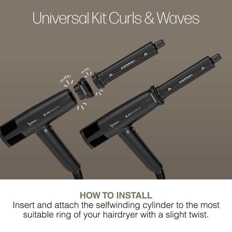 nastavek GAM Universal Curls & Waves Kit