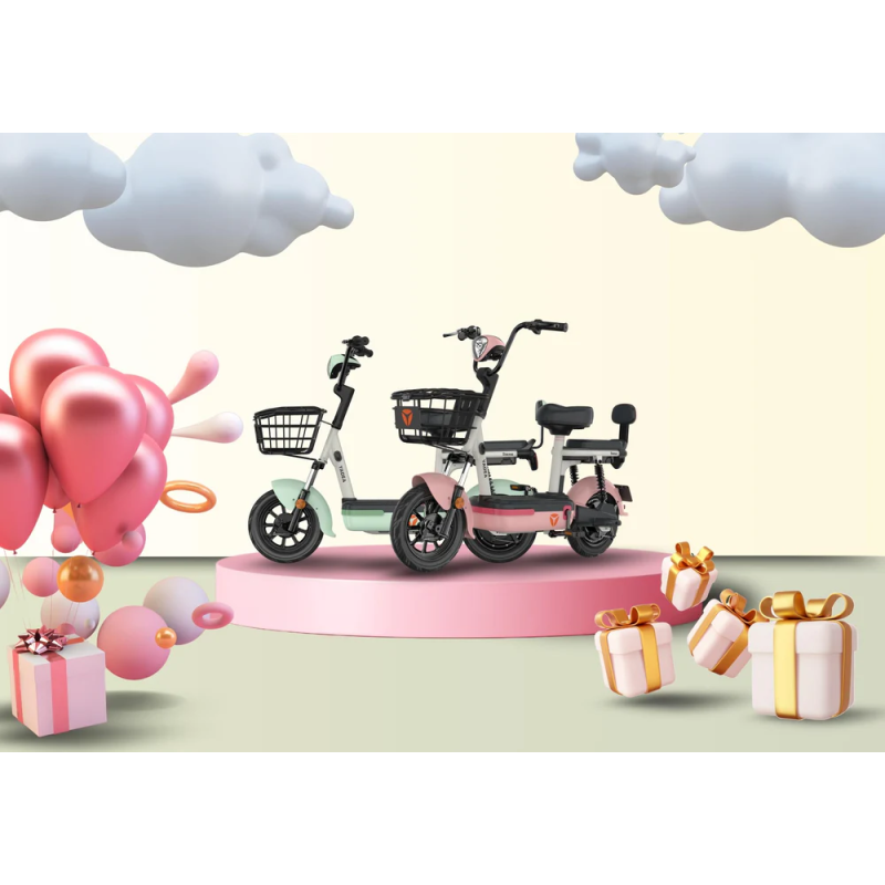 YADEA TEENA električni skuter, Bela