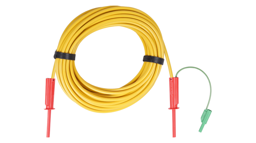 A 1807 15M 10 kV shielded red test led, HVX
