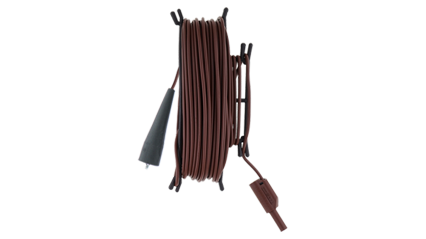 A 1456 Test lead, brown 20 m