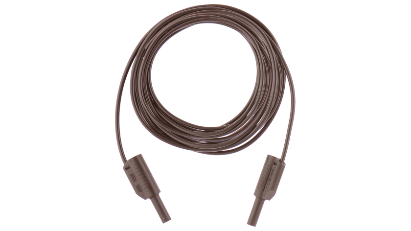 A 1455 Test lead, brown 4 m 