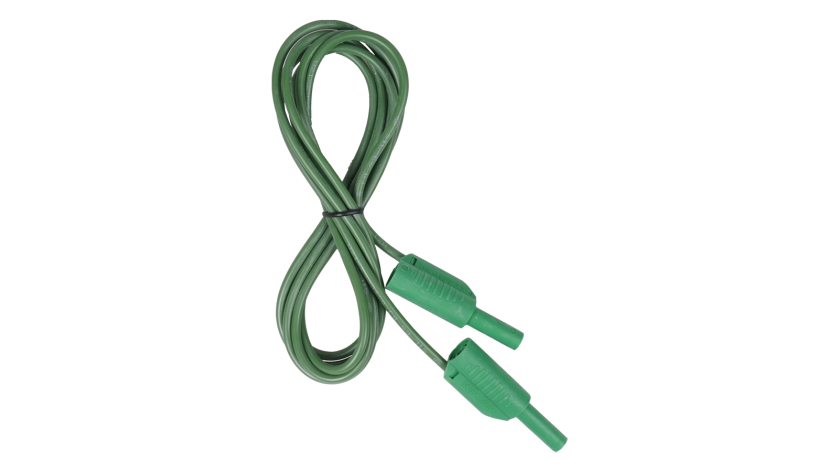 A 1806 2M Test lead 1000 V CATIII, green, HVX