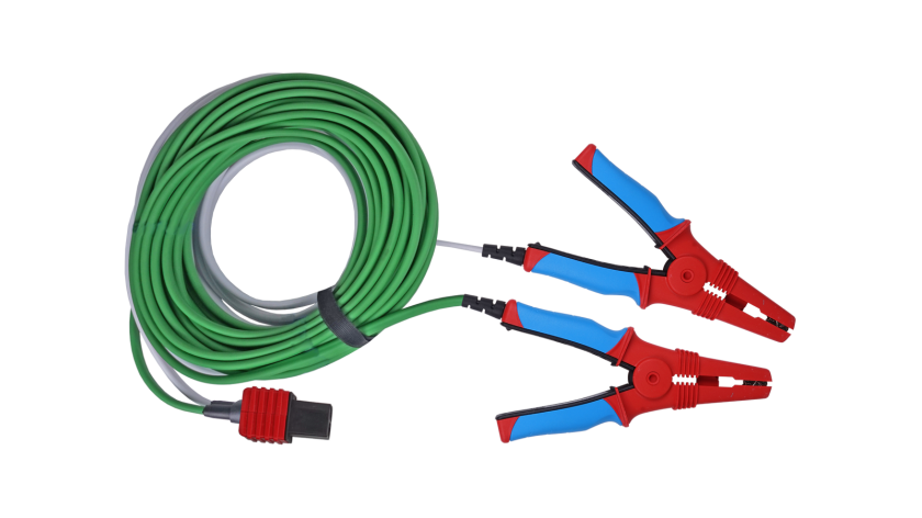 A 1616 2M5 Messleitungen mit gossen Kelvin-Clips H2-H3, 2,5 m