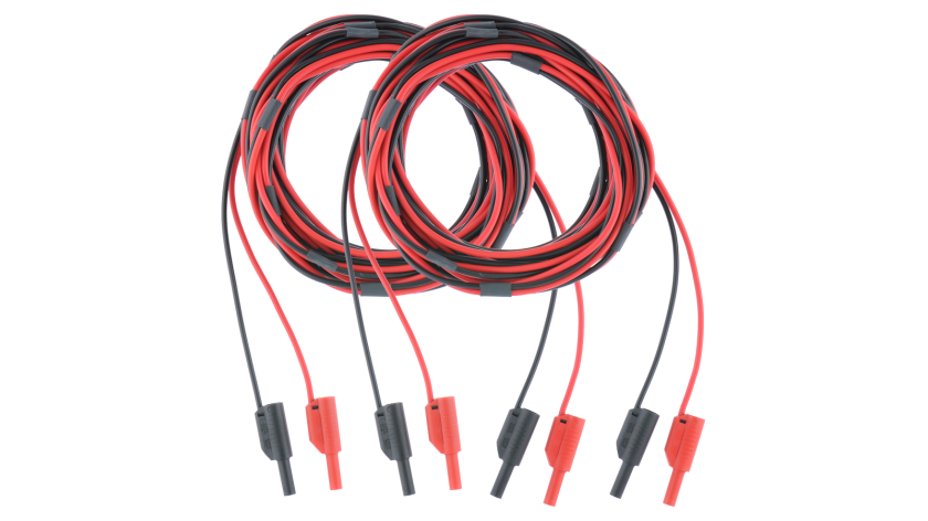 S 1058 Niederohm Prüfleitung, 2 x 10 m, 2 Stück