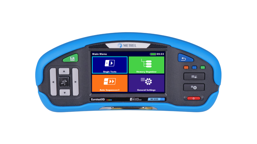 Metrel MI 3155 EurotestXD – Multifunction Installation Tester for professional electrical safety testing