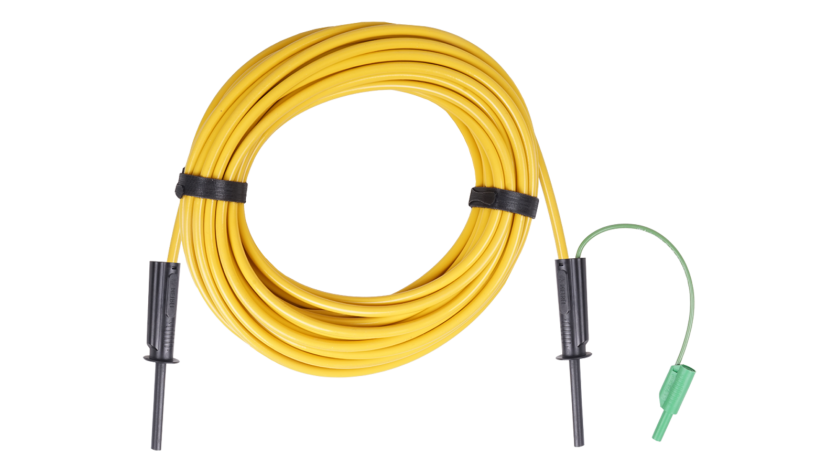 A 1808 10M 10 kV geschirmte schwarze Prüf-LED, HVX