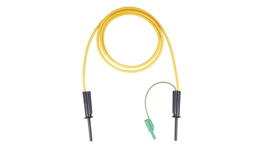 A 1808 2M10 kV geschirmte schwarze Prüf-LED, HVX