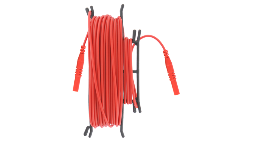 A 1630  Cable de prueba rojo, 5 m