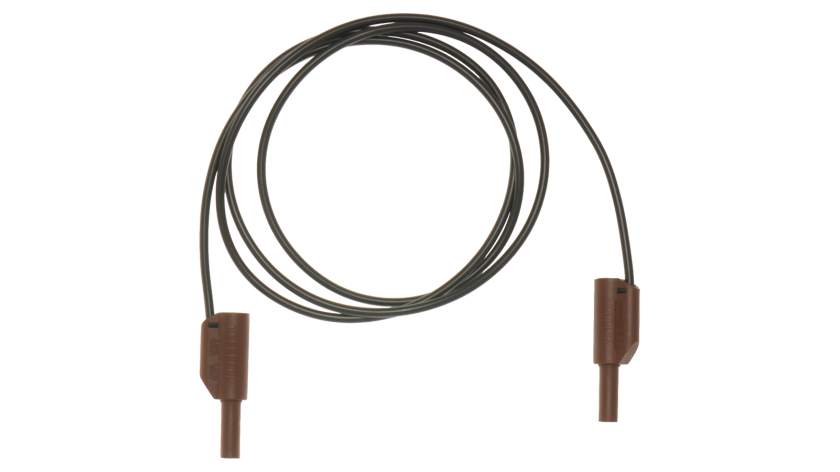A 1342 Cable de prueba, marrón 1.5 m