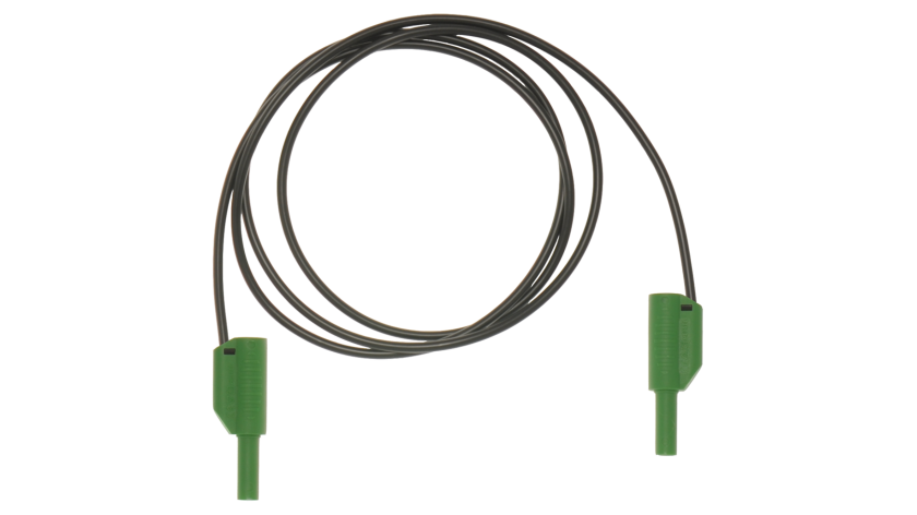 A 1341 Cable de prueba, verde 1.5 m