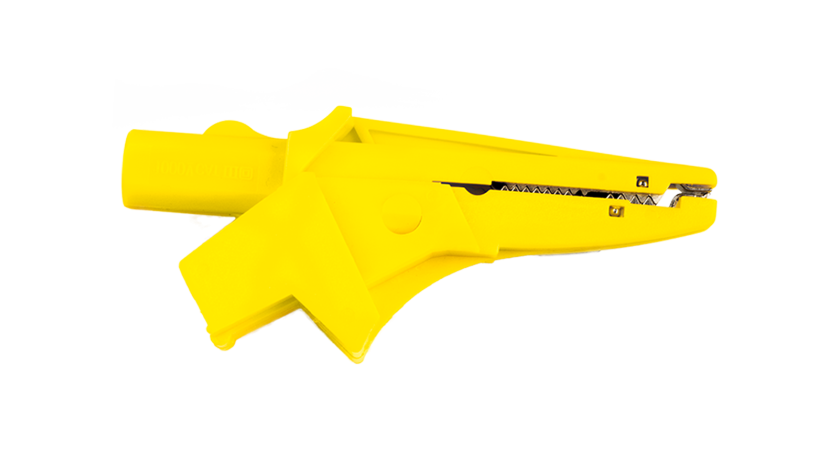 A 1546 Pinza de cocodrilo, amarilla