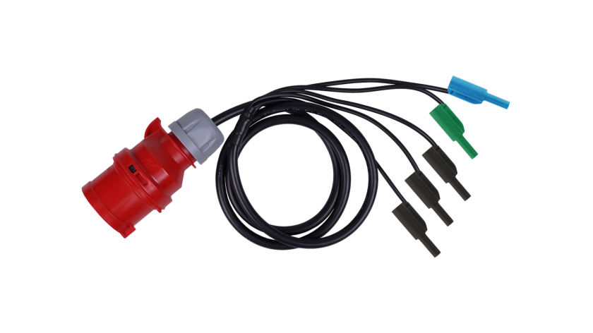 A 1641 Adaptador CEE 16A 5P (macho) / clavija schuko