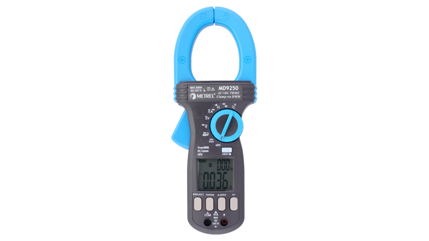 MD 9250 Pinza amperimétrica, TRMS AC/DC CAT IV /1000 V 