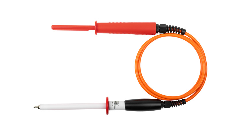A 1859 Cable de prueba HV con banana rojo/punta de medición