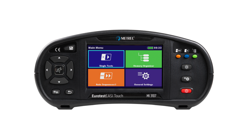 MI 3107 EurotestEASI Touch  Multifunkcijski tester električnih inštalacij | Metrel