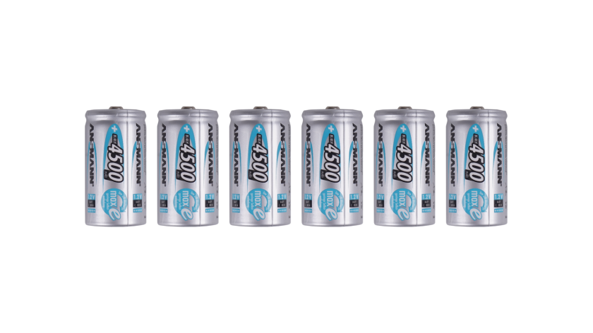 S 2133 Juego de baterías, tipo C, NiMH, 4500 mAh – 6 unidades