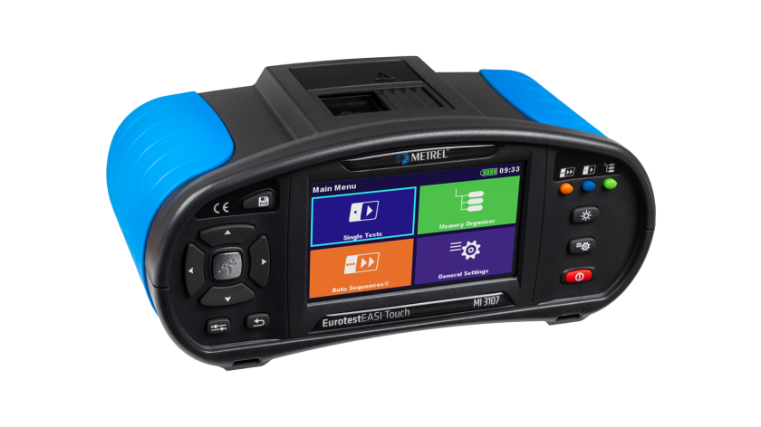 METREL MI 3107 EurotestEASI Touch, Multifunctional tester, MFT tester, Electrical MFT
