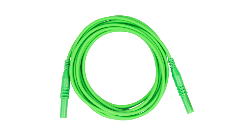 A 1792 Test lead Green, 3m, 0,75mm2