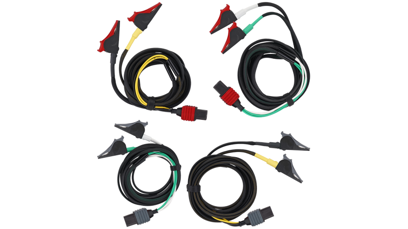 S 2081 Set Kelvin testnih vezi z malimi krokodili, 5m