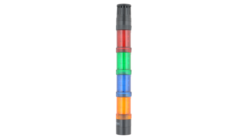 A 1497 Warning lamp / 4 LED’s signal tower with buzzer