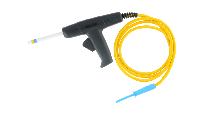A 1494 15M HV test pistol with 15 m cable, blue