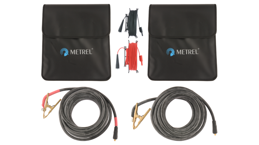S 2052 Current test lead with crocodile clip, 10 m, 50 mm2, 2 pcs