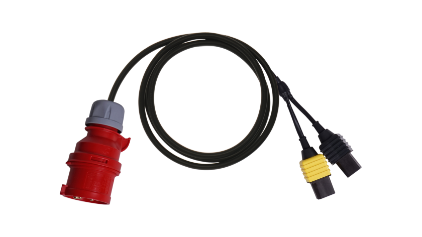 A 1724 3-ph Y-CEE 16 A cable, 2 m