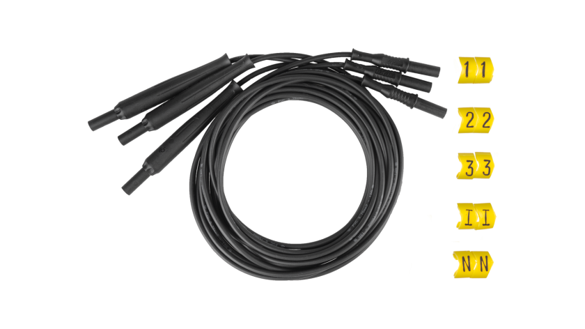 S 2141 Measuring lead with safety fuse 2 m
