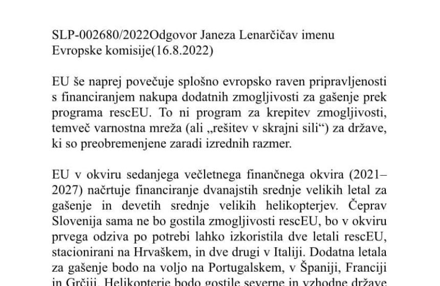 Zajem zaslona, @EP 2022