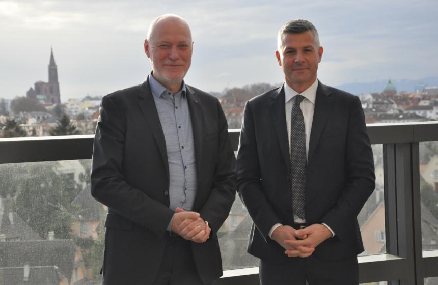 Evropska poslanca Milan Brglez (S&D/SD) in Matjaž Nemec (S&D/SD) @Pisarna evropskega poslanca Matjaža Nemca 2023