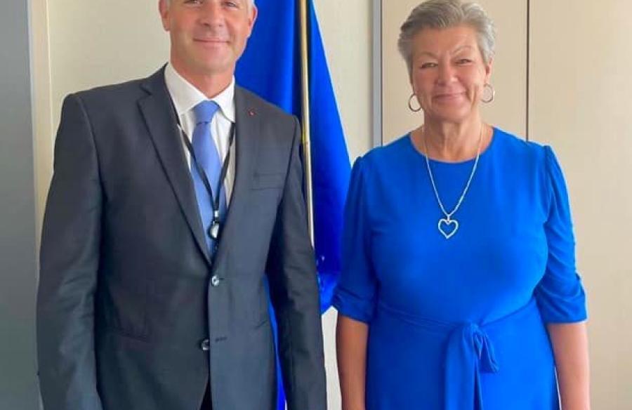 Nemec s komisarko Johansson o aktualnih izzivih