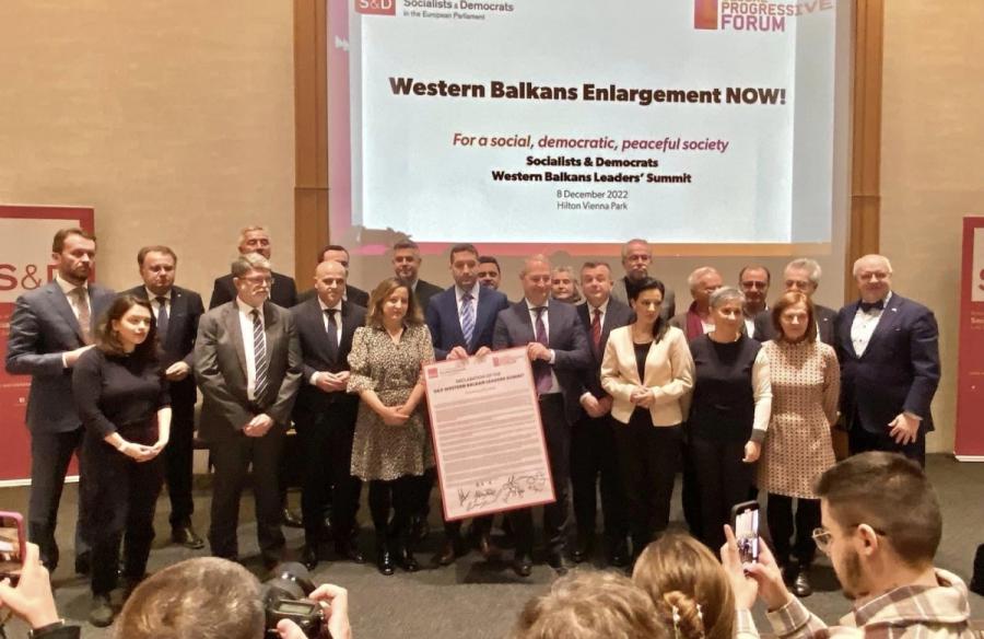Skupina S&D na Dunaju tudi o Zahodnem Balkanu