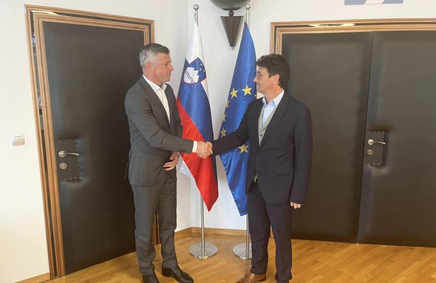 Obisk pri varuhu človekovic pravic Petru Svetini  