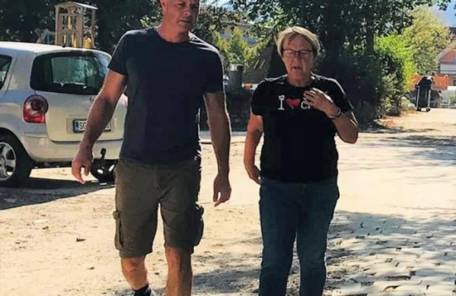 Prostovoljska pomoč po poplavah na Koroškem