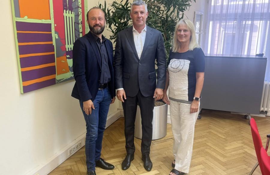 Matjaž Nemec na obisku v Gradzu