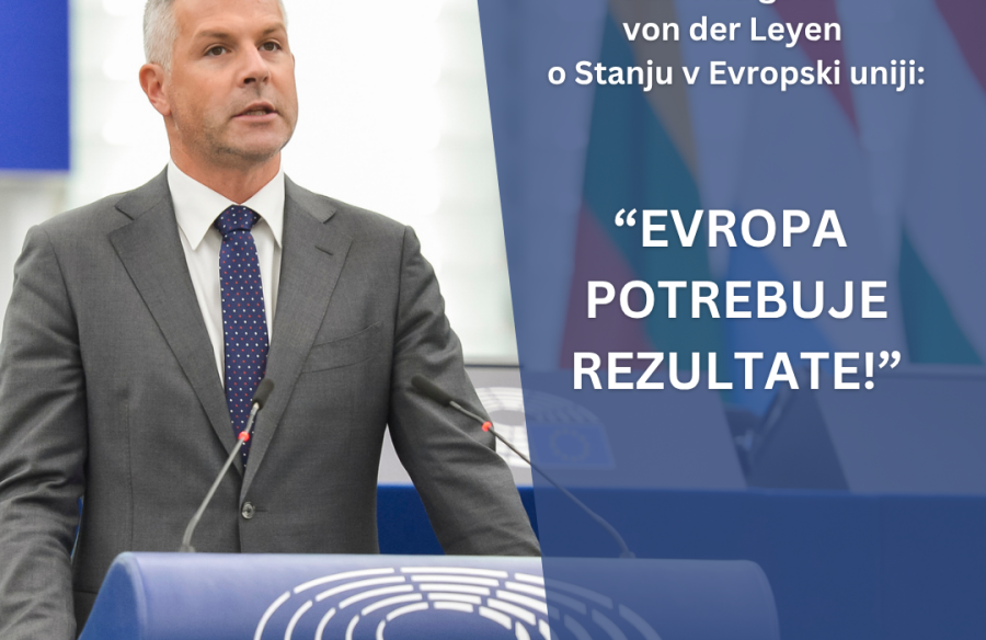 Nemec po govoru von der Leyen: »Evropa potrebuje rezultate«