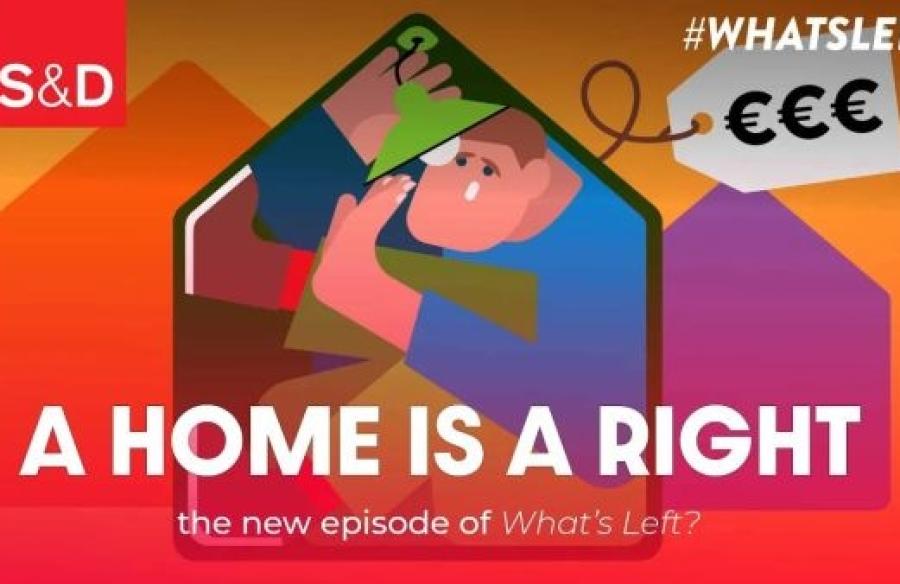 Nemec: »Stanovanjska kriza ne pozna meja, zato potrebujemo evropske rešitve!« 