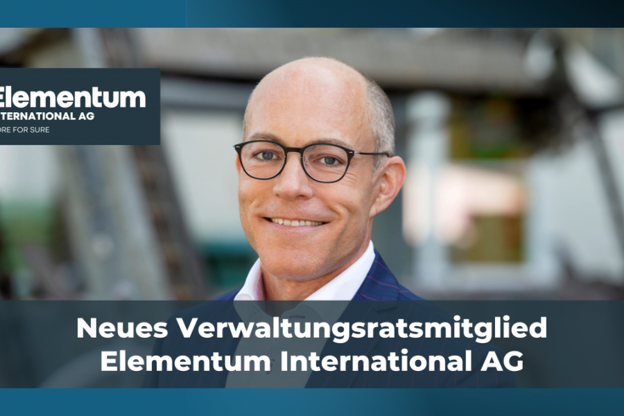 Verwaltungsratsmitglied Elementum International AG
